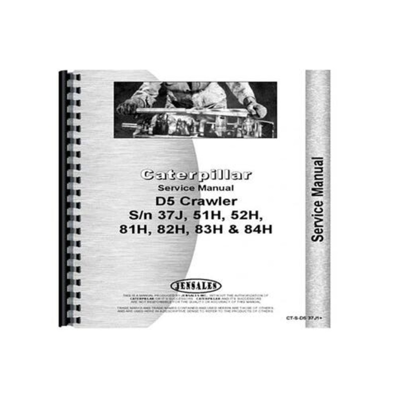 Service Manual fits Caterpillar D5 D5