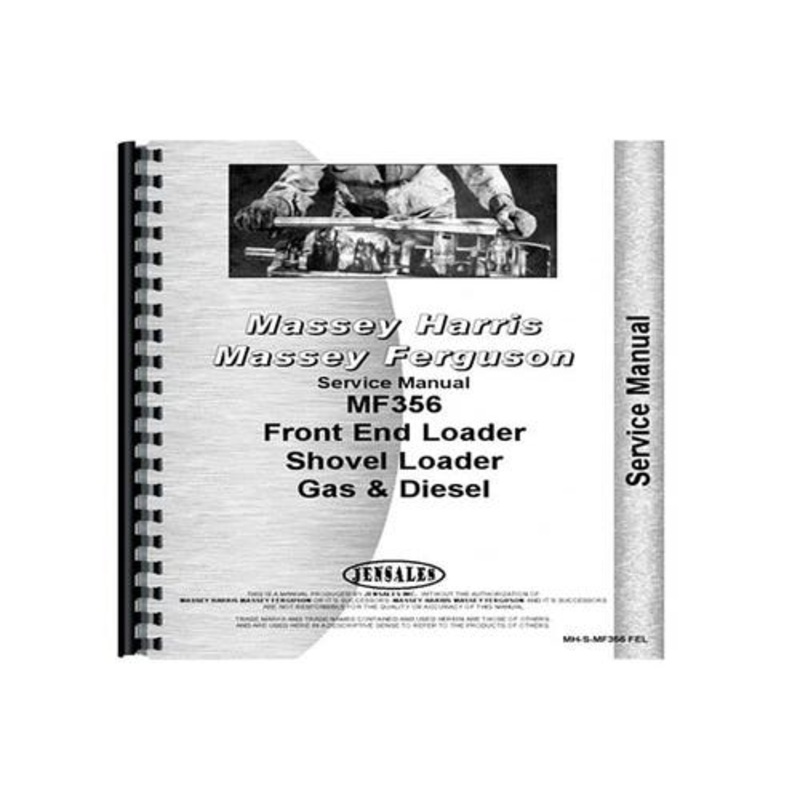 Service Manual fits Massey Ferguson 365