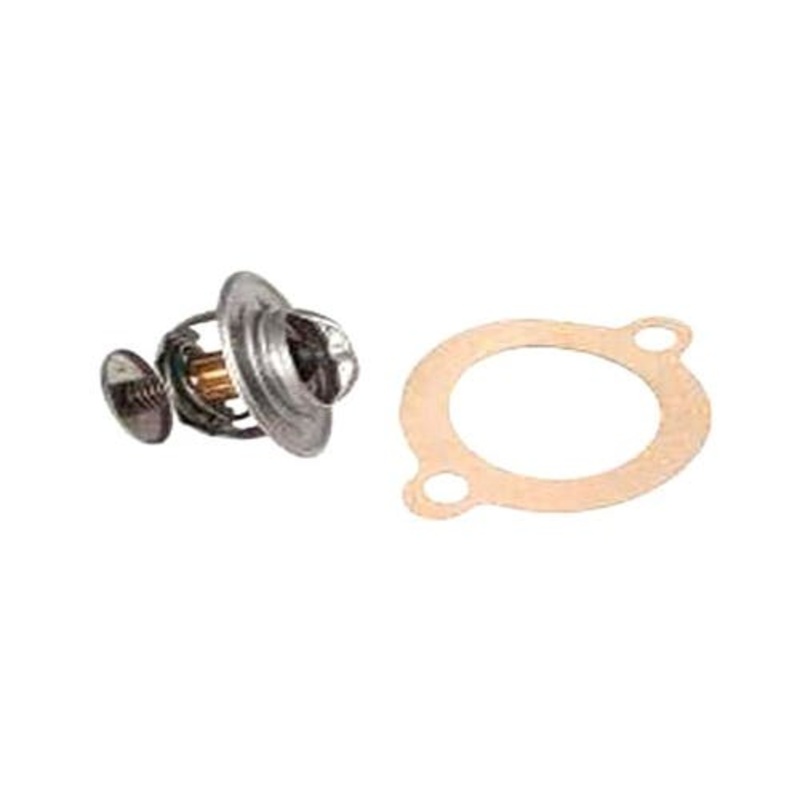 Thermostat - 203F with Gasket fits John Deere 2030 2040 2355 2555 AR61538 fits New Holland 87800842 fits Massey Ferguson 70998003