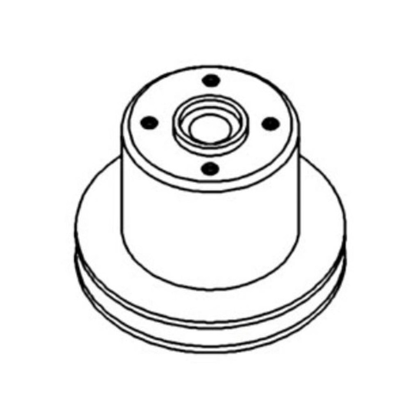 Water Pump Pulley Fits Massey Ferguson 375 383 390 393 398 4225 4235 746727M1